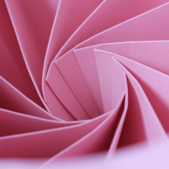 Chestnut paper origami lampshade pink-Studio Snowpuppe-My Ex Boyfriend