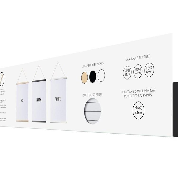 Magnetic poster frame Large - Black-Moxon-My Ex Boyfriend