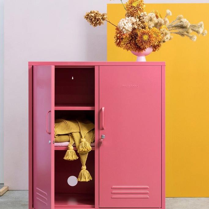 The midi - Berry-Mustard-My Ex Boyfriend