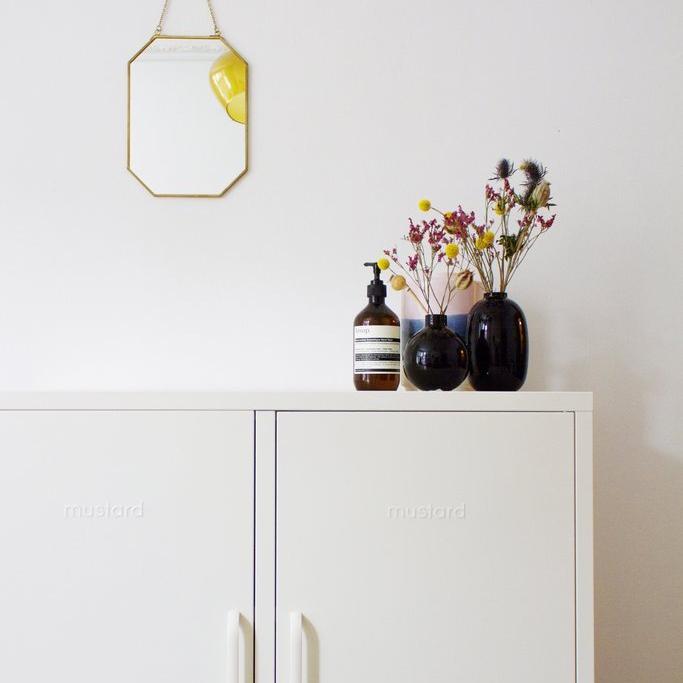 The midi - White-Mustard-My Ex Boyfriend