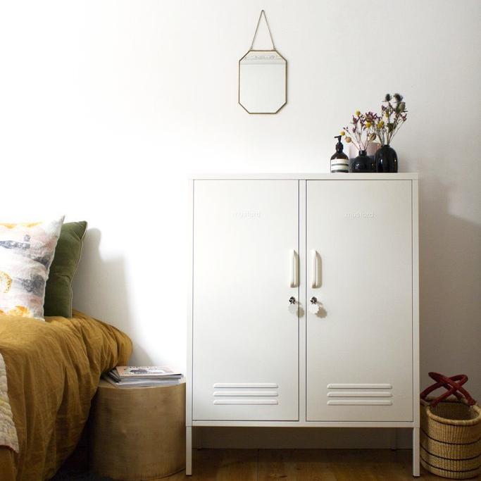 The midi - White-Mustard-My Ex Boyfriend